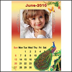 "Customised Calendar (for Kids) - 12 sheets - Click here to View more details about this Product